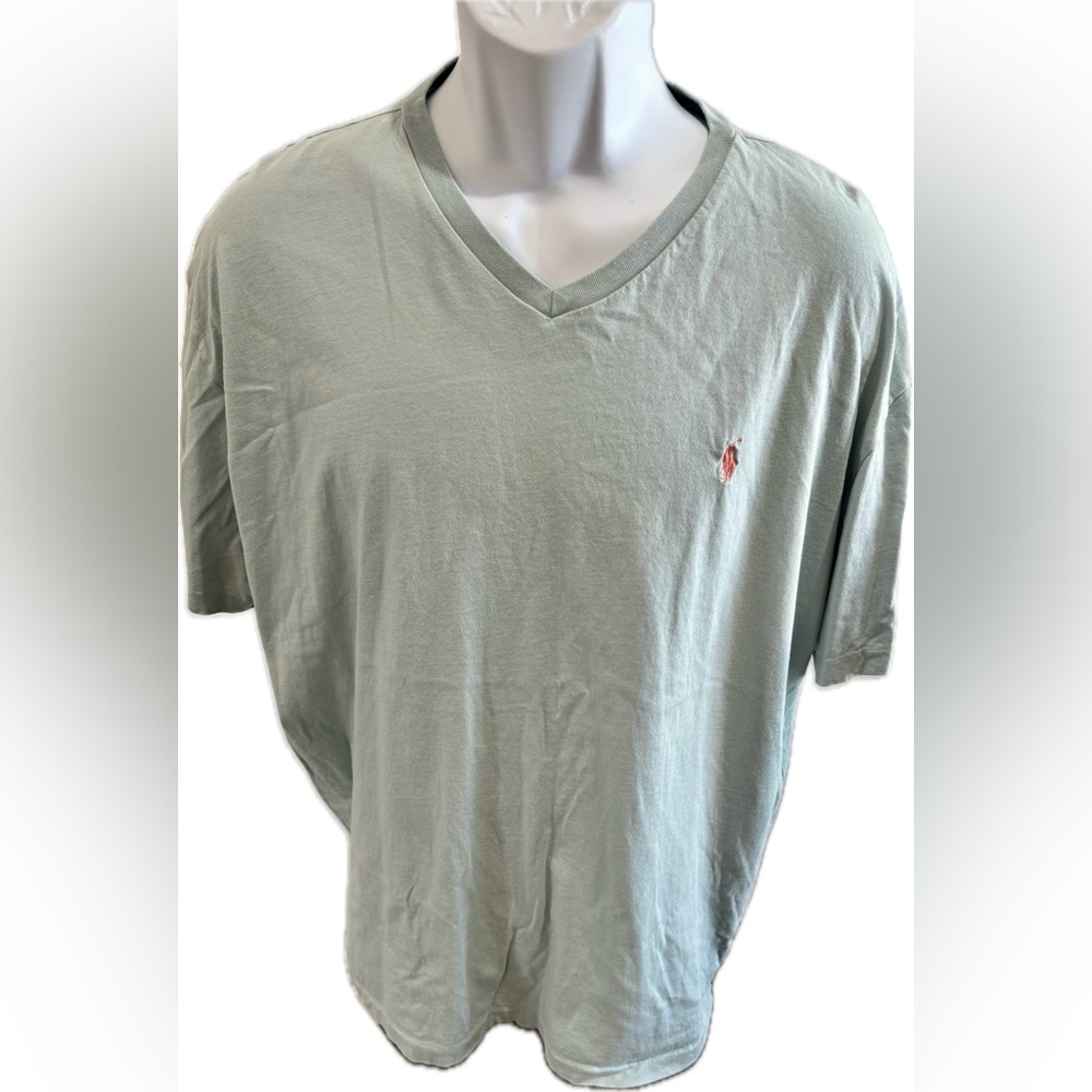 Polo Ralph Lauren Logo Crewneck T-Shirt Men’s Size‎ XL/TG Blue Green